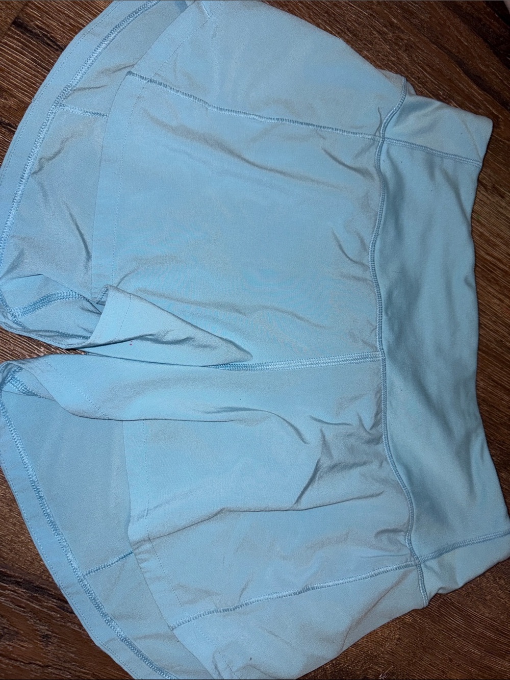 lululemon athletica Light Blue Athletic Skort Shorts